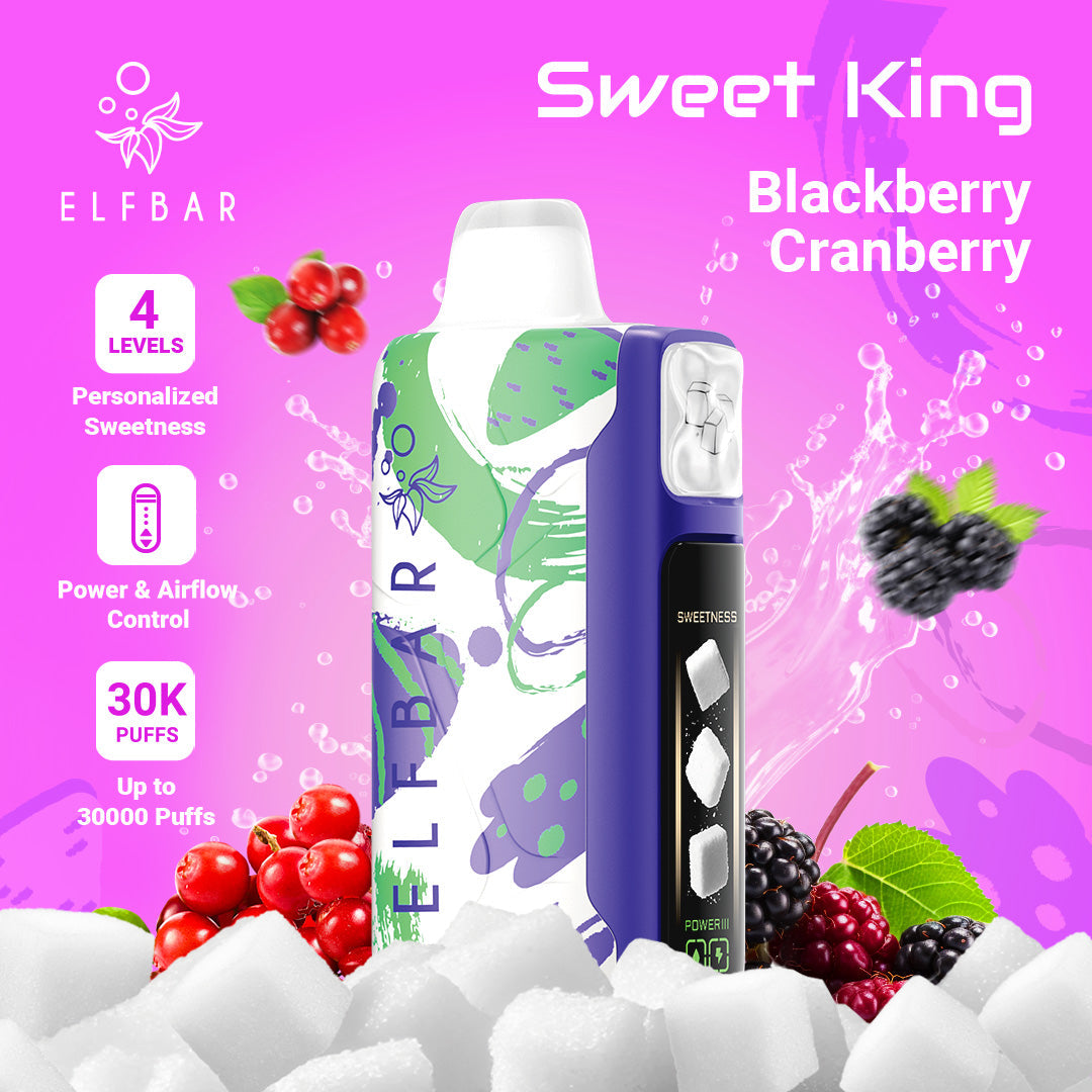 Buy ELFBAR Sweet King Disposable Vape All Flavors Online | Express Delivery in Hyderabad