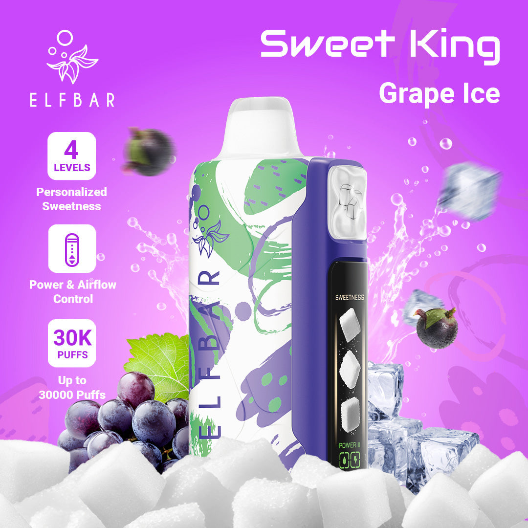 Buy ELFBAR Sweet King Disposable Vape All Flavors Online | Express Delivery in Hyderabad