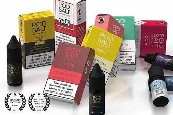 Buy Pod Salt Nic Salts Online – Best Flavours for Reusable Vape Devices | Express Delivery in Hyderabad