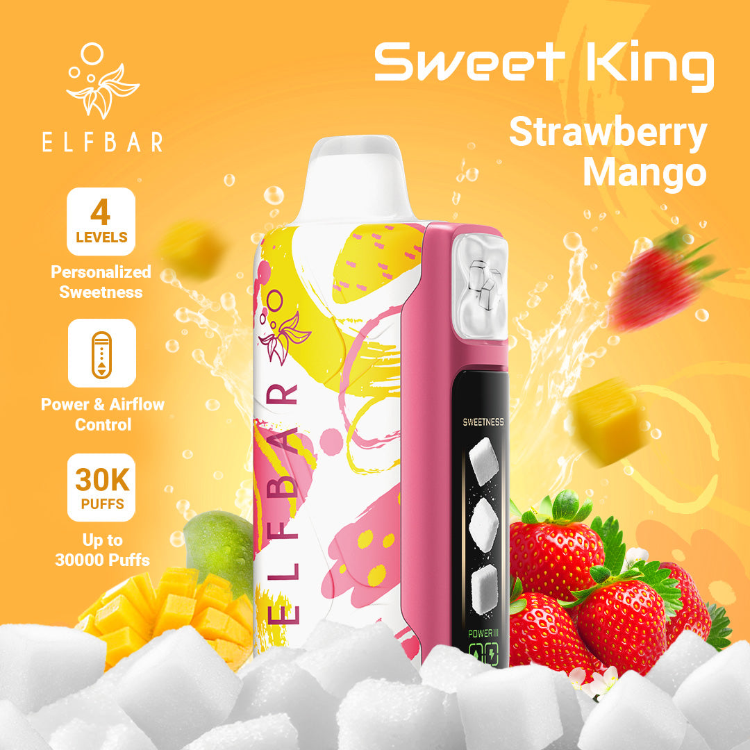 Buy ELFBAR Sweet King Disposable Vape All Flavors Online | Express Delivery in Hyderabad