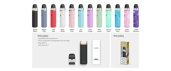 Buy Caliburn G3 Lite – Reusable Vape Pod System Online | Express Delivery in Hyderabad