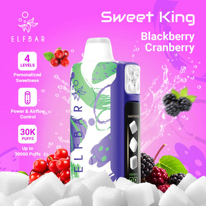 Buy ELFBAR Sweet King Disposable Vape All Flavors Online | Express Delivery in Hyderabad