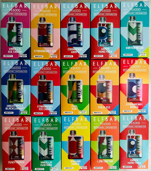 Buy Elfbar 6000 (Malaysia Edition) Online | Express Delivery in Hyderabad