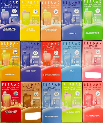 Buy Elfbar RAYA D1 13000 Puffs Online (All Flavors) | Express Delivery in Hyderabad