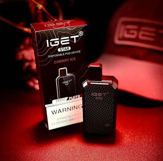 Buy IGET Star – Disposable Vape 7,000+ Puffs Online | Express Delivery in Hyderabad