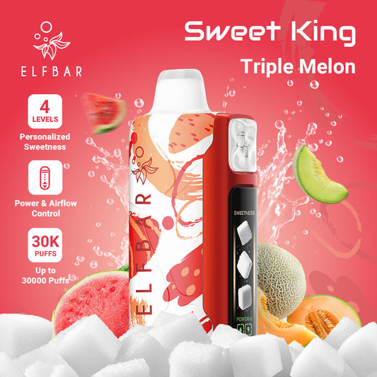 Buy ELFBAR Sweet King Disposable Vape All Flavors Online | Express Delivery in Hyderabad