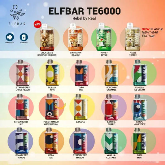 Buy Elfbar 6000 (Malaysia Edition) Online | Express Delivery in Hyderabad